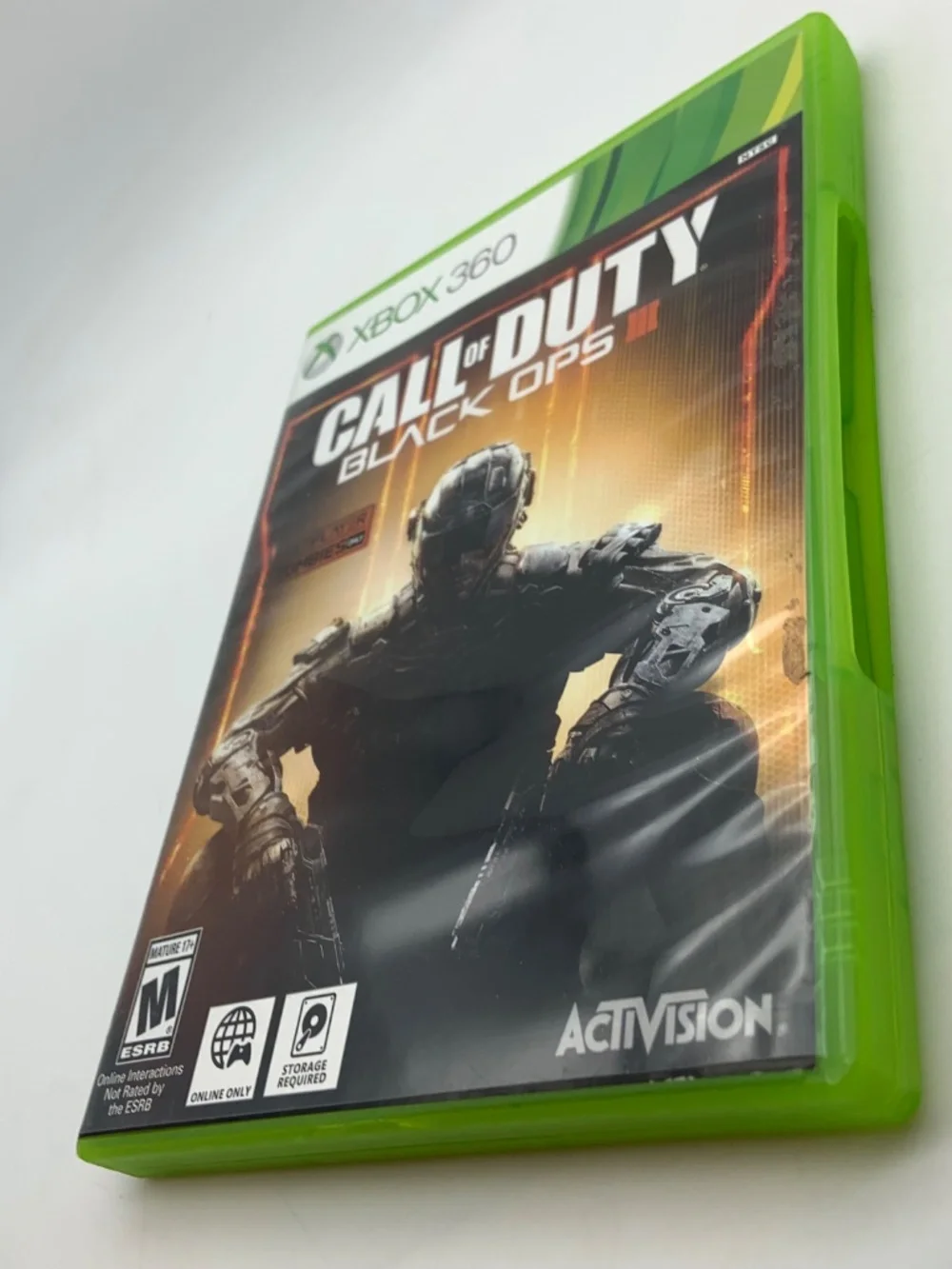 Xbox 360 Call of Duty Black Ops III Game Preowened w/ Case Microsoft